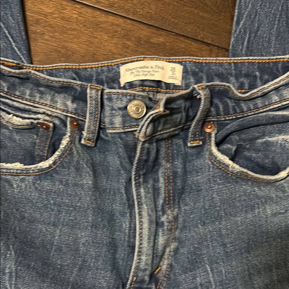 Abercrombie & Fitch Blue Denim Jeans